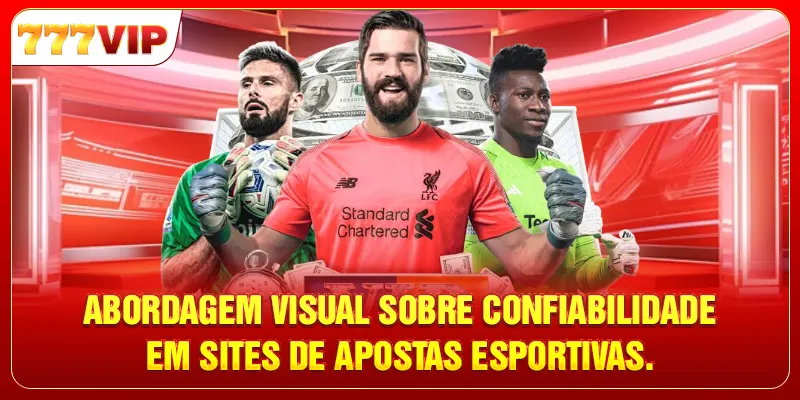 Abordagem visual sobre confiabilidade em sites de apostas esportivas