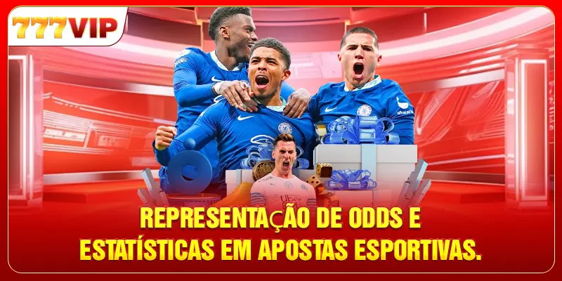 Representação de odds e estatísticas em apostas esportivas