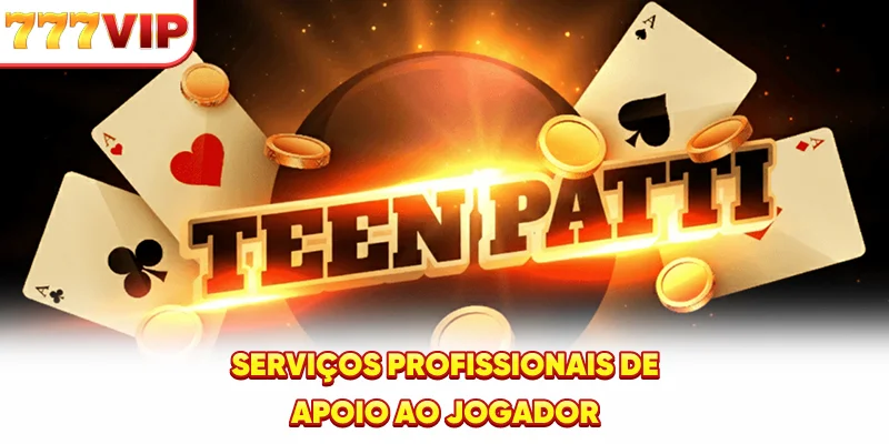 Serviços profissionais de apoio ao jogador